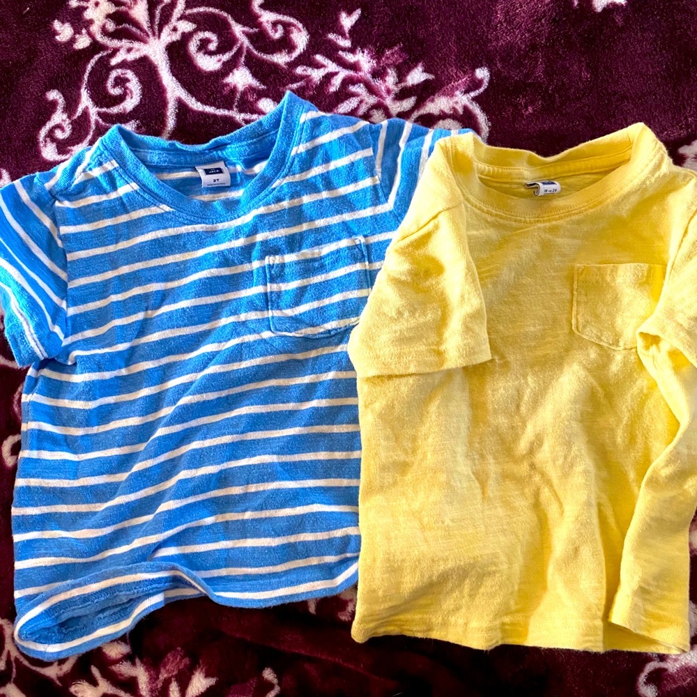 Janie and Jack 2 shirts and 1 pair of pants